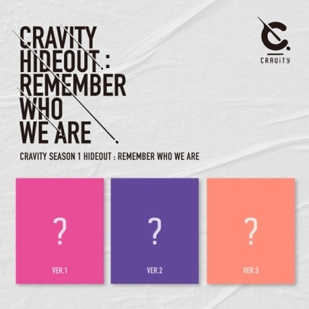 CRAVITY (크래비티) - CRAVITY SEASON1. [HIDEOUT : REMEMBER WHO WE ARE] [3종 중 랜덤]