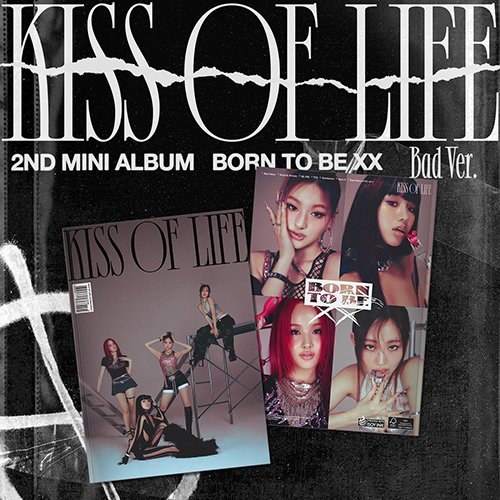 KISS OF LIFE (키스오브라이프) - 미니앨범 2집 : Born to be XX [Bad Ver.]