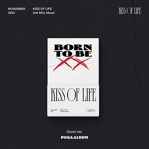 KISS OF LIFE (키스오브라이프) - 미니앨범 2집 : Born to be XX [POCA] [Good Ver.]