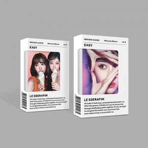  LE SSERAFIM - 3rd Mini Album 'EASY' [Weverse Albums ver.][2종 중 1종 랜덤 발송]