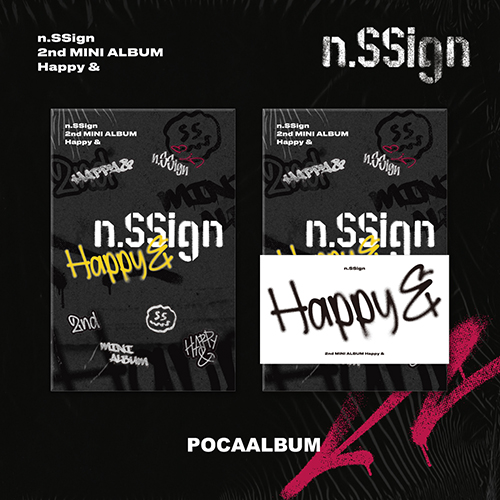 n.SSign (엔싸인) - 2nd MINI ALBUM 'Happy &' [POCAALBUM ver.]