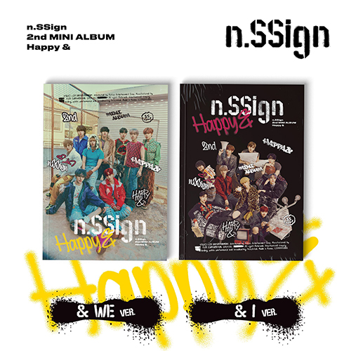  n.SSign (엔싸인) - 2nd MINI ALBUM 'Happy &' [2종 SET]
