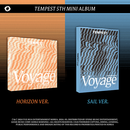 템페스트 (TEMPEST) - 미니앨범 5집 : TEMPEST Voyage [2종 SET]