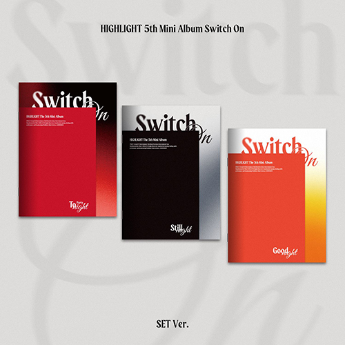 하이라이트 (HIGHLIGHT) - 미니앨범 5집 : Switch On [3종 중 1종 랜덤 발송]