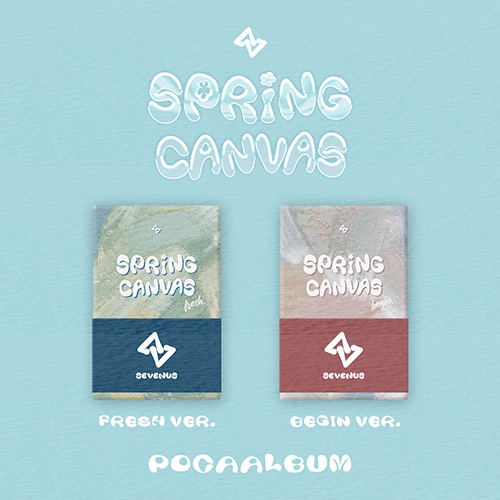세븐어스 (SEVENUS) - 1st mini : SPRING CANVAS [POCAALBUM][2종 중 1종 랜덤발송]