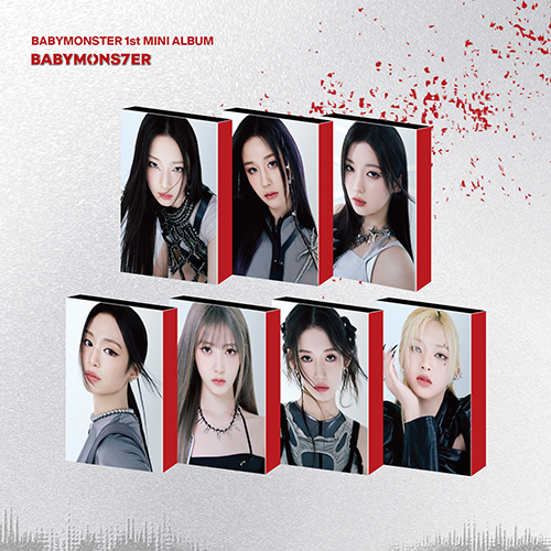 베이비몬스터 (BABYMONSTER) - 1st MINI ALBUM [BABYMONS7ER][YG TAG ALBUM VER.][RUKA VER.]