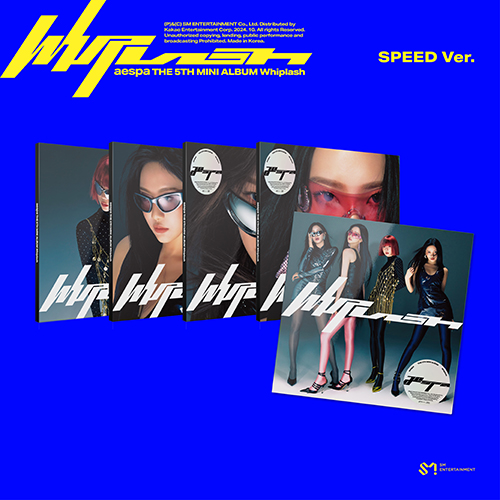 에스파 (aespa) - 미니앨범 5집 : Whiplash [SPEED Ver.][5종 중 1종 랜덤 발송]