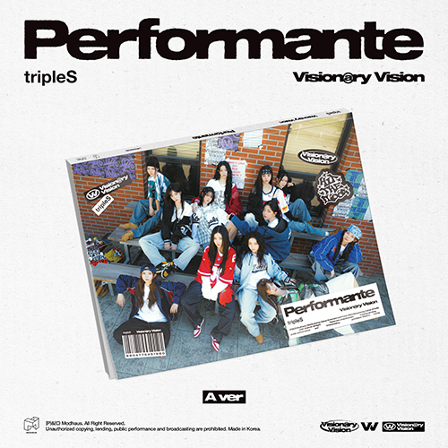 tripleS (트리플에스) - 정규앨범 : Visionary Vision＜Performante＞[A ver.]