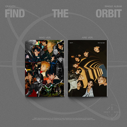 CRAVITY (크래비티) - 싱글앨범 : FIND THE ORBIT [2종 중 1종 랜덤발송]