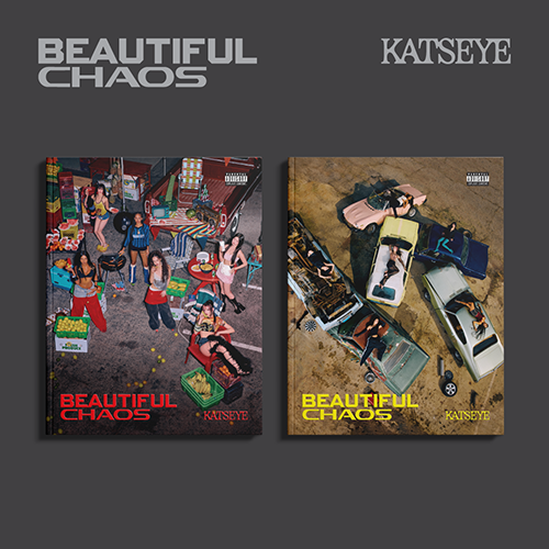 KATSEYE (캣츠아이) - BEAUTIFUL CHAOS [2종 중 1종 랜덤 발송]