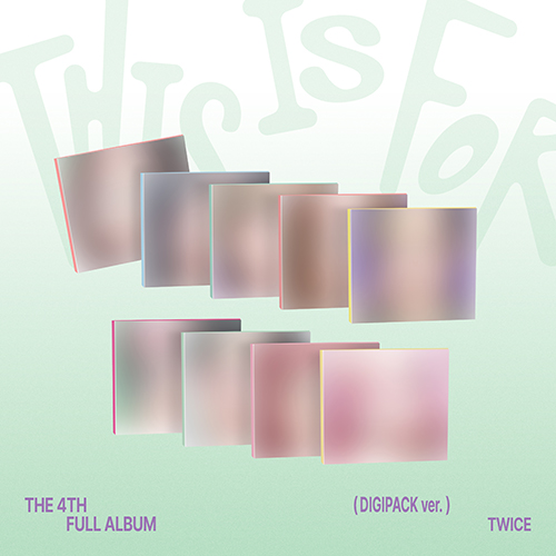 트와이스 (TWICE) - 4집 : THIS IS FOR CONFETTI [DIGIPACK ver.][9종 중 1종 랜덤 발송]