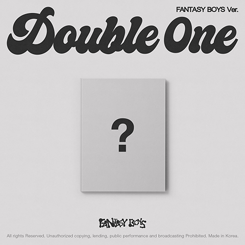 Double 0ne (더블원) - 미니앨범 1집 : Xpert [FANTASY BOYS ver.]