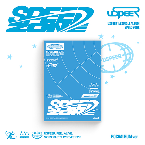 USPEER (유스피어) - 1st SINGLE ALBUM [SPEED ZONE][POCA ALBUM ver.]