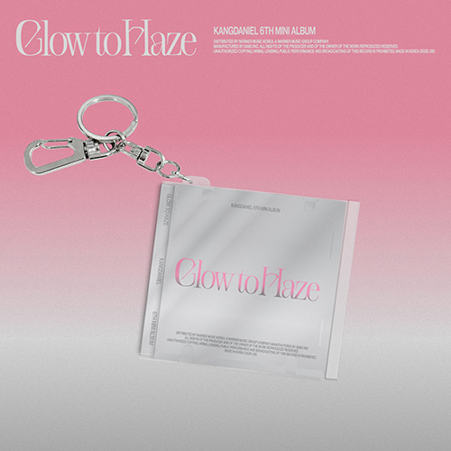 강다니엘 (KANGDANIEL) - 미니앨범 6집 : Glow to Haze [MINI CD KEYRING Ver.]
