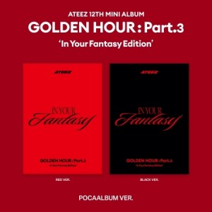 에이티즈 (ATEEZ) - GOLDEN HOUR : Part.3 ‘In Your Fantasy Edition’ [POCAALBUM VER.][2종 중 1종 랜덤 발송]