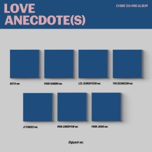 EVNNE (이븐) - 미니앨범 5집 : LOVE ANECDOTE(S) [Digipack Ver.][7종 중 1종 랜덤발송]