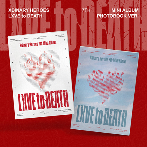 Xdinary Heroes (엑스디너리 히어로즈) - 미니앨범 7집 : LXVE to DEATH [2종 SET]