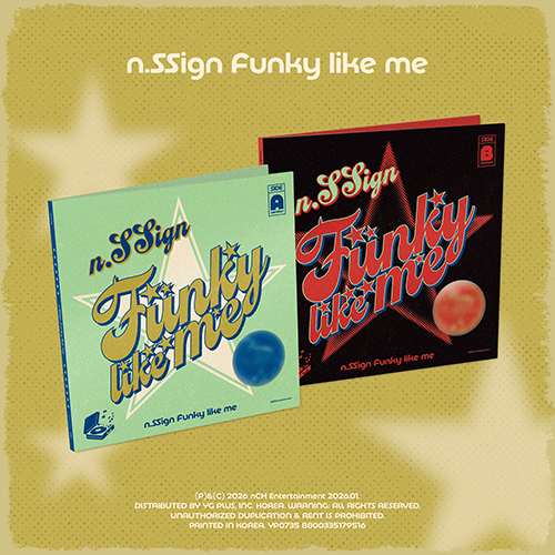 n.SSign (엔싸인) - Funky like me [2종 SET]