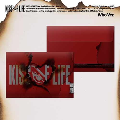 KISS OF LIFE (키스오브라이프) - 싱글앨범 2집 : Who is she [Who Ver.]