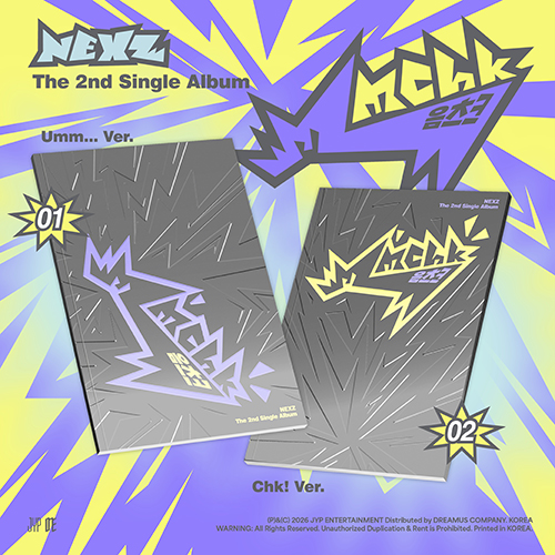NEXZ (넥스지) - 싱글앨범 2집 : Mmchk [2종 중 1종 랜덤 발송]
