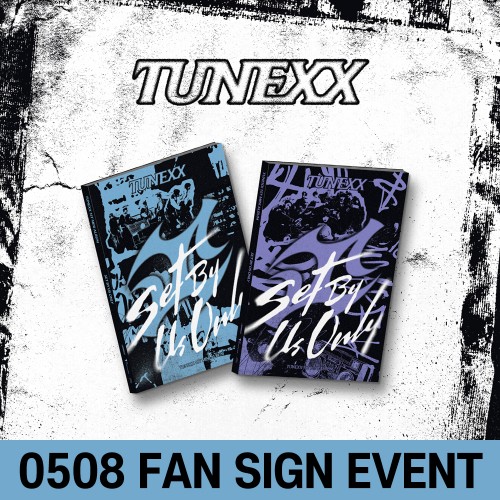 [0508 대면 사인회] TUNEXX (튜넥스) - 미니앨범 1집 : SET BY US ONLY [2종 중 1종 랜덤 발송]