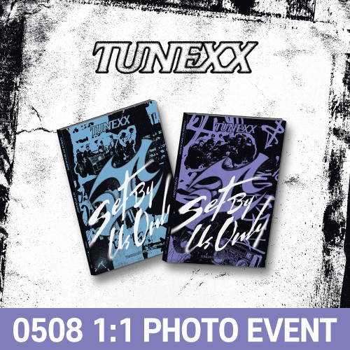 [0508 1:1 폴라로이드 꾸미기] TUNEXX (튜넥스) - 미니앨범 1집 : SET BY US ONLY [2종 중 1종 랜덤 발송]