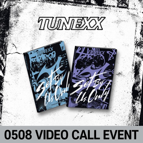 [0508 영상통화 사인회] TUNEXX (튜넥스) - 미니앨범 1집 : SET BY US ONLY [2종 중 1종 랜덤 발송]