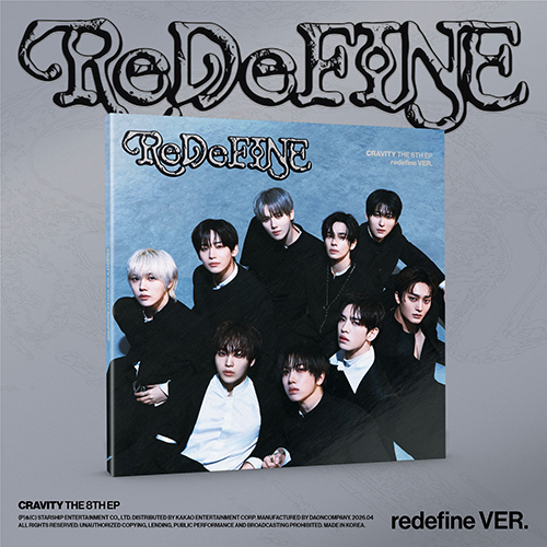 CRAVITY (크래비티) - 미니앨범 8집 : ReDeFINE [redefine VER.]