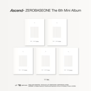 ZEROBASEONE - 미니앨범 6집 : Ascend- [11 Ver.][5종 SET]