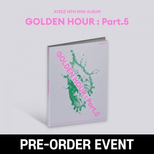 [PRE-ORDER EVENT] 에이티즈 (ATEEZ) - 14TH MINI ALBUM GOLDEN HOUR : Part.5 [DIARY VER.]