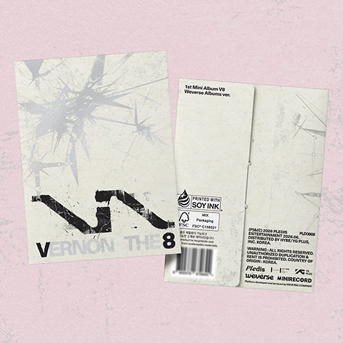 V8 (SEVENTEEN) - 1st Mini Album 'V8' [Weverse Albums ver.]