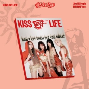KISS OF LIFE (키스오브라이프) - 싱글앨범 3집 : SWEAT [BURN Ver.]