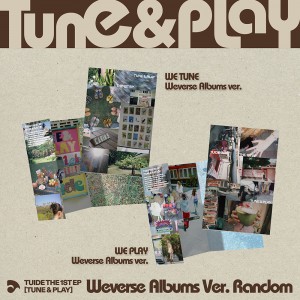TUIDE (튜이드) - The 1st EP [TUNE & PLAY][Weverse Albums ver.][2종 중 1종 랜덤발송]