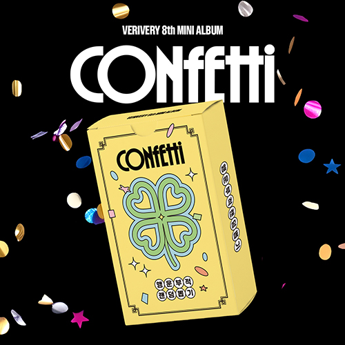 베리베리 (VERIVERY) - 미니앨범 8집 : CONFETTI [LUCKYCHARM ver.]