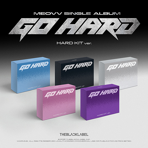MEOVV (미야오) - Single Album [GO HARD][HARD KIT ver.][5종 중 1종 랜덤 발송]
