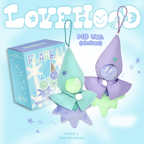 FLARE U (플레어 유) - 미니앨범 2집 : LOVEHOOD [MD Ver.][LIMITED EDITION]