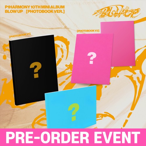 [PRE-ORDER EVENT] P1Harmony (피원하모니) - 미니앨범 10집 : BLOW UP [Photobook Ver.][3종 중 1종 랜덤 발송]