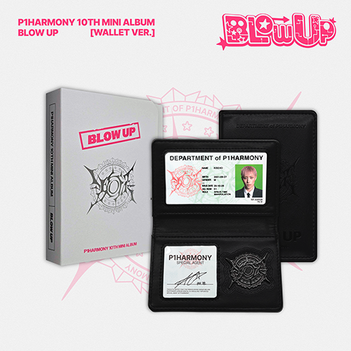P1Harmony (피원하모니) - 미니앨범 10집 : BLOW UP [Wallet Ver.]